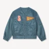 Kenzo Badges’ Light Collarless Bomber