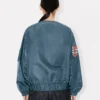 Kenzo Badges’ Light Collarless Bomber