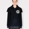 Kenzo Badges’ Peacoat in Mixed Wool
