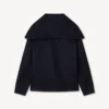 Kenzo Badges’ Peacoat in Mixed Wool