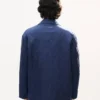 Kenzo Badges’ Quilted Workwear Jacket in Cupro
