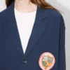 Kenzo Badges’ Workwear Jacket in Cotton