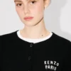 Kenzo Boke Heart’ Cardigan in Cotton Wool