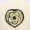 Kenzo Boke Heart’ Cardigan in Cotton Wool