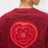 Kenzo Boke Heart’ Cardigan in Cotton Wool