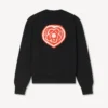 Kenzo Boke Heart’ Cardigan in Cotton Wool