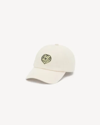 Kenzo Boke Heart’ Embroidered Cap in Cotton