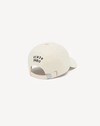 Kenzo Boke Heart’ Embroidered Cap in Cotton