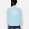 Kenzo Boke Heart’ Embroidered Sweatshirt in Cotton