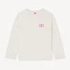 Kenzo Boke Heart’ Long Sleeve T-Shirt in Cotton
