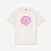 Kenzo Boke Heart’ Loose T-Shirt in Cotton