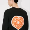 Kenzo Boke Heart’ Relax Long Sleeve T-Shirt in Cotton