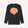 Kenzo Boke Heart’ Relax Long Sleeve T-Shirt in Cotton