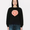 Kenzo Boke Heart’ Sweatshirt in Cotton