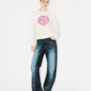 Kenzo Boke Heart’ Sweatshirt in Cotton