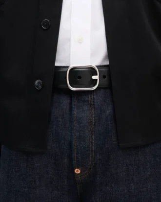 Kenzo Buckle’ Belt in Leather