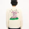 Kenzo Cartoon’ Cardigan in Spongy Cotton