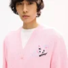 Kenzo Cartoon’ Cardigan in Spongy Cotton