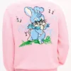Kenzo Cartoon’ Cardigan in Spongy Cotton