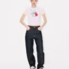 Kenzo Cartoon’ Cropped Top in Spongy Cotton