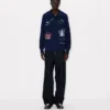 Kenzo Cartoon’ Embellished Cardigan in Wool Cotton