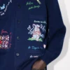 Kenzo Cartoon’ Embellished Cardigan in Wool Cotton