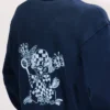 Kenzo Cartoon’ Embroidered Outlined Sweatshirt in Cotton