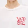 Kenzo Cartoon’ Embroidered Outlined T-Shirt in Cotton