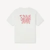 Kenzo Cartoon’ Embroidered Outlined T-Shirt in Cotton