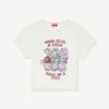 Kenzo Cartoon’ Embroidered T-Shirt in Cotton