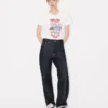 Kenzo Cartoon’ Embroidered T-Shirt in Cotton