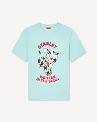 Kenzo Cartoon’ Genderless Slim T-Shirt in Cotton