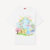 Kenzo Cartoon’ Genderless T-Shirt in Cotton