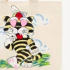 Kenzo Cartoon’ Large Tote Bag in Canvas