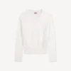 Kenzo Cartoon’ Long Sleeve Cropped Top in Cotton