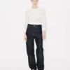 Kenzo Cartoon’ Long Sleeve Cropped Top in Cotton