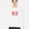 Kenzo Cartoon’ Long Sleeve T-Shirt in Cotton