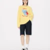 Kenzo Cartoon’ Long Sleeve T-Shirt in Cotton