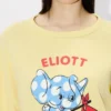 Kenzo Cartoon’ Long Sleeve T-Shirt in Cotton