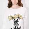 Kenzo Cartoon’ Long Sleeves T-Shirt in Cotton