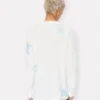 Kenzo Cartoon’ Outlined Relax Long Sleeve T-Shirt in Cotton