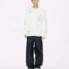 Kenzo Cartoon’ Outlined Relax Long Sleeve T-Shirt in Cotton