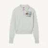 Kenzo Cartoon’ Polo Sweatshirt in Cotton