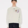 Kenzo Cartoon’ Polo Sweatshirt in Cotton