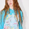 Kenzo Cartoon’ Skinny Hoodie in Cotton