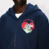 Kenzo Cartoon’ Zip up Hoodie in Cotton