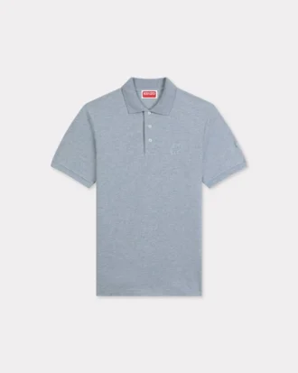 Kenzo Elephant Logo’ Embroidered Slim Polo