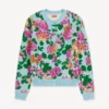 Kenzo Floral’ Embellished Cardigan in Cotton Wool