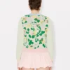 Kenzo Floral’ Embellished Jumper in Cotton Wool