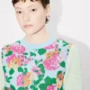 Kenzo Floral’ Embellished Jumper in Cotton Wool